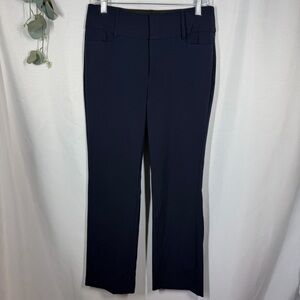 Nine West | Tummy Control Magic Fit Bootcut Navy Blue Trousers Women's Size 4